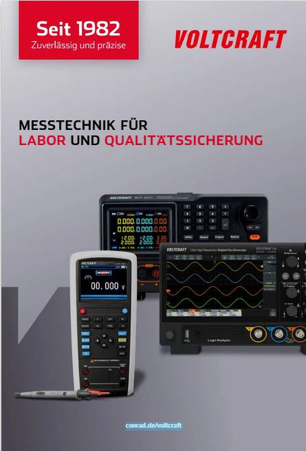 der Link führt zum aktuellen Katalog - Voltcraft