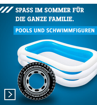 Pools und Schwimmfiguren