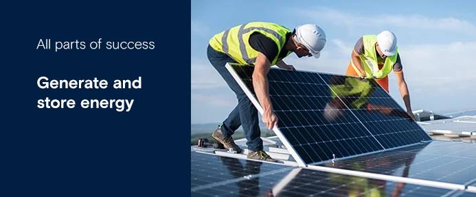 Energie erzeugen und speichern