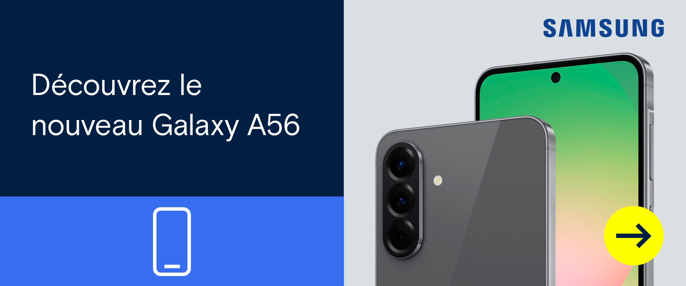 Vers l’aperçu du produit Samsung Galaxy A56 5G