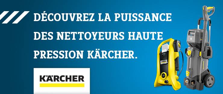 Kärcher - Découvrez la puissance des nettoyeurs haute pression Kärcher. »