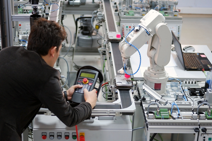 Automatisation dans la production industrielle