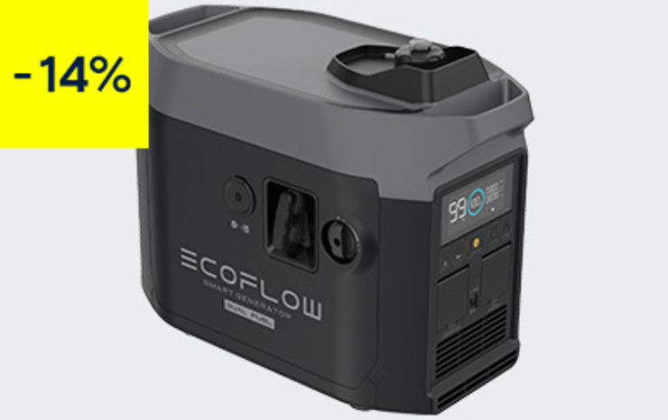 ECOFLOW - Groupe électrogène Dual Fuel Smart Generator →