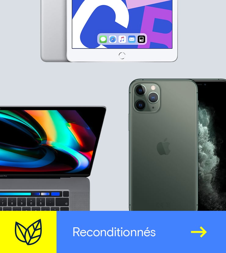 Reconditionnés – comme neufs →