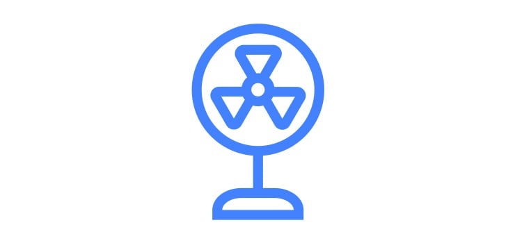 Icône de ventilateur