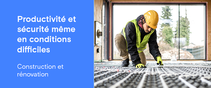 Productivité et sécurité même en conditions difficiles