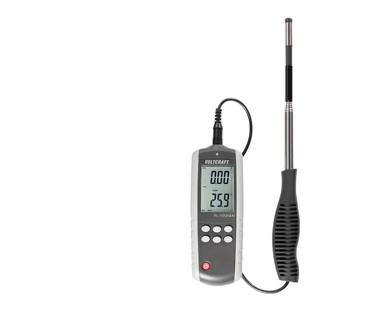 VOLTCRAFT - Anémomètre PL-135HAN →