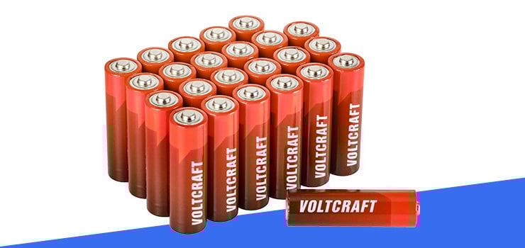 Image du produit VOLTCRAFT Industrial LR6 Pile LR6 (AA)