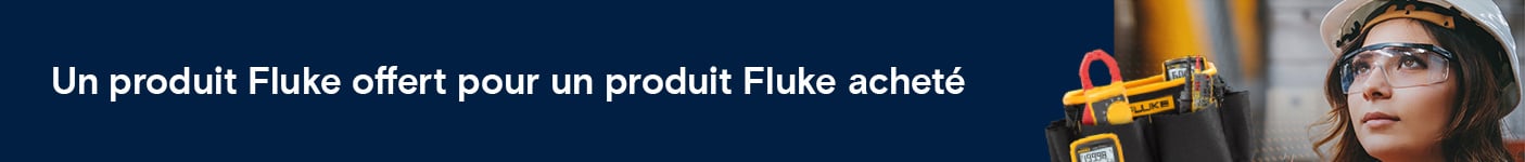 Un produit Fluke offert pour un produit Fluke acheté !