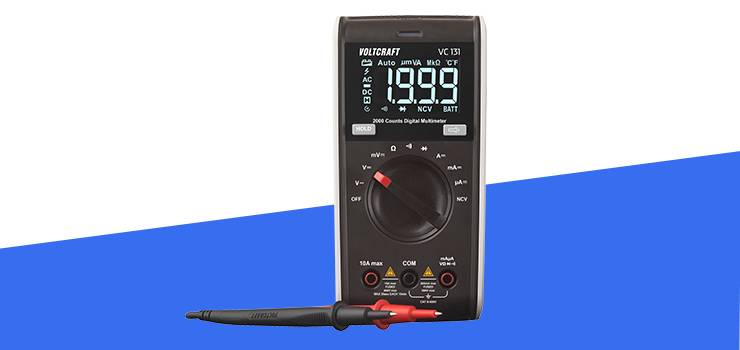 Image du produit Multimètre numérique VOLTCRAFT VC131.