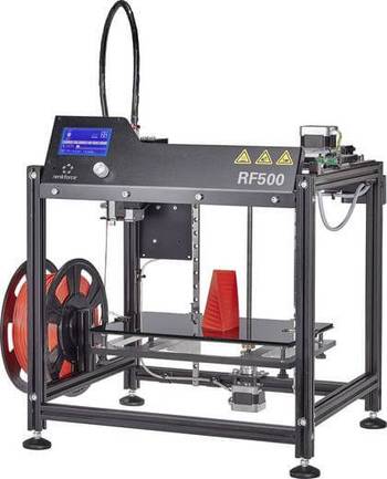 L'imprimante 3D RF500 de Renkforce permet d'imprimer des objets de très grande taille.
