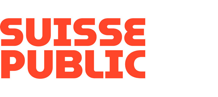 Logo avec l'inscription SUISSE PUBLIC