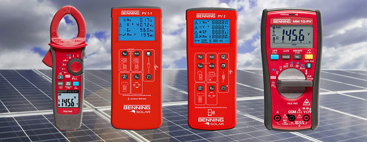 Benning - Photovoltaik-Messgeräte