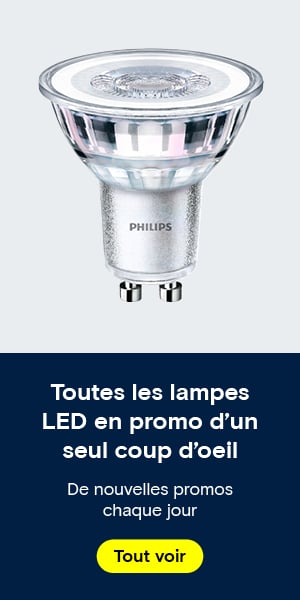 Toutes les lampes LED en promo d'un seul coup d'oeil