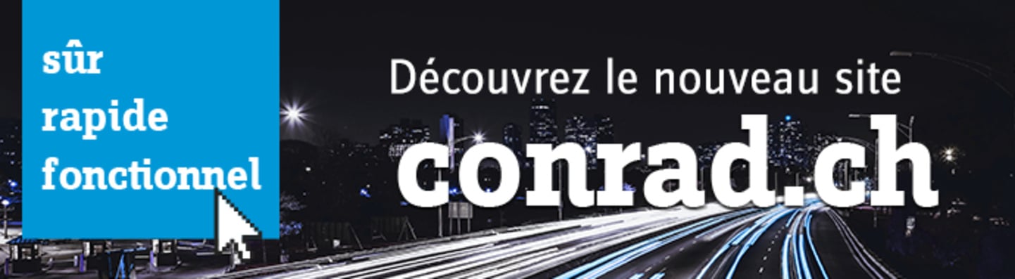 La nouvelle boutique en ligne Conrad