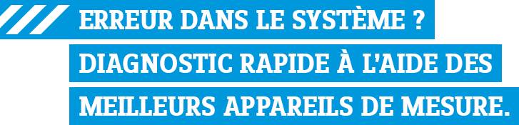 Focus technique - Tests et mesures