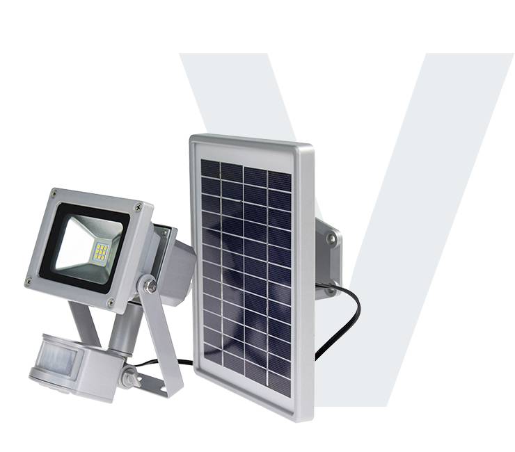 AS Schwabe - Projecteur mural solaire avec détecteur de mouvements →