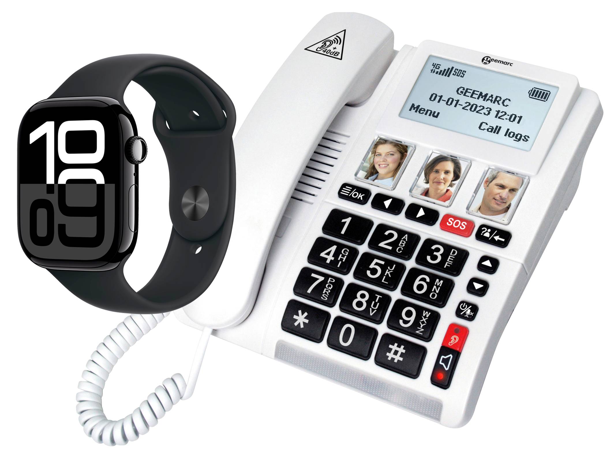 Vers la catégorie Systèmes d'appel d'urgence et objets connectés