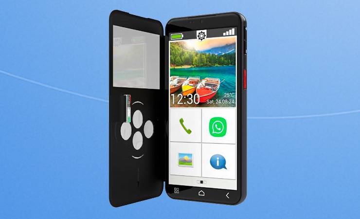 Vers Emporia – Smartphone pour séniors SMART.6lite 128 Go