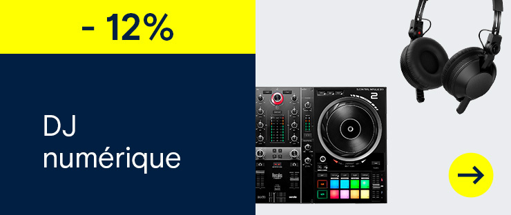 12% de réduction sur la gamme DJ numérique →