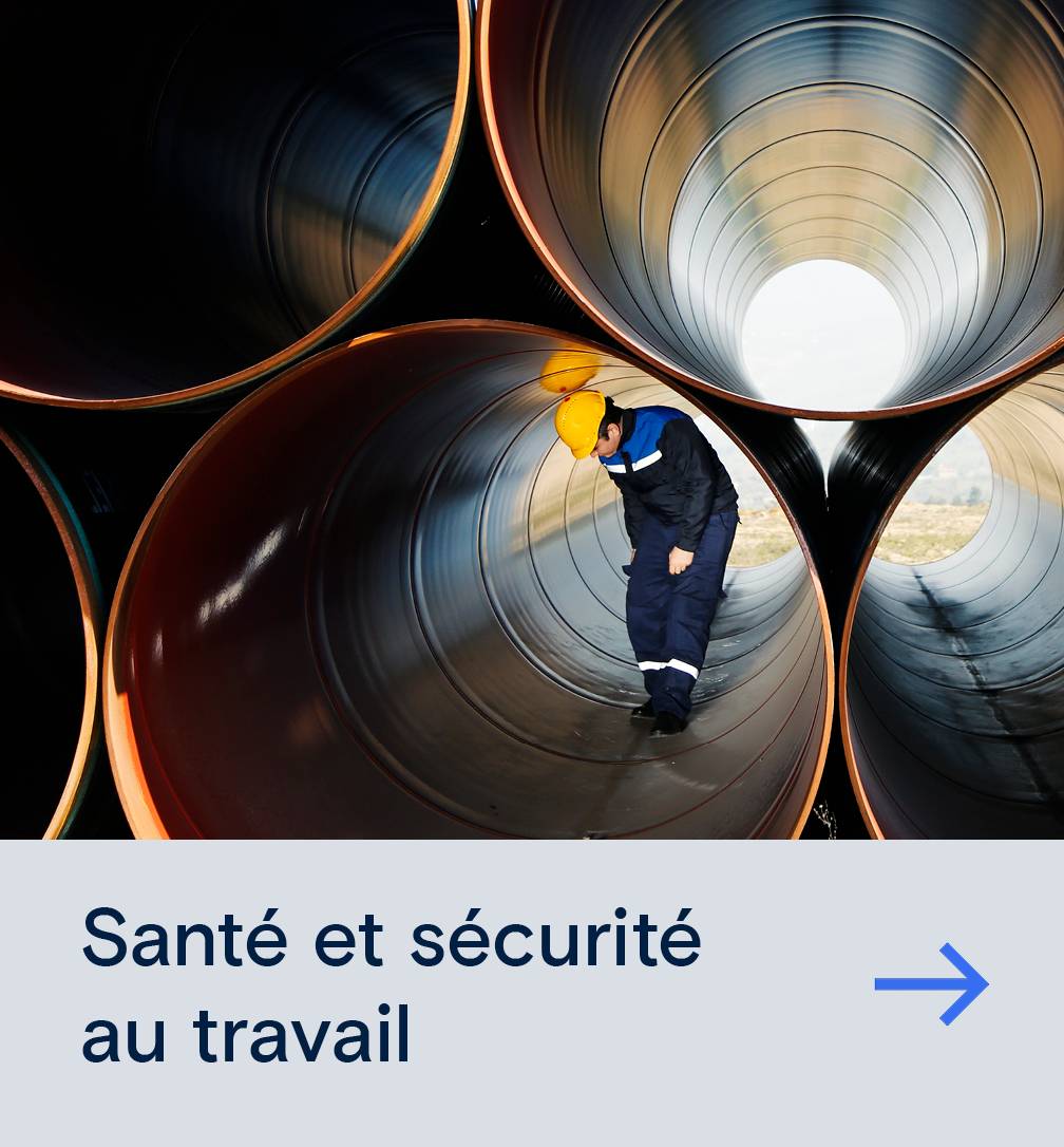 Sécurité et santé au travail