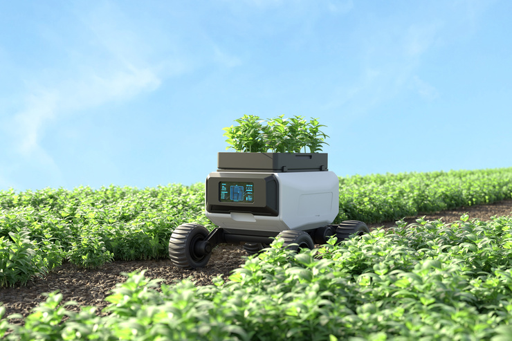 Robots dans les champs - Smart Farming