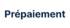 Prépaiement