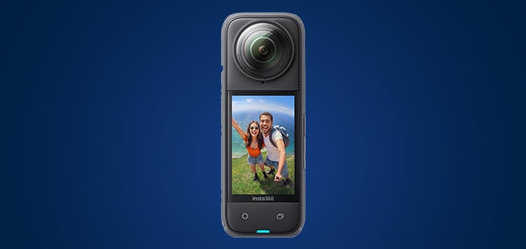 Insta360 - X4 - Caméra sport 360 degrés, noire