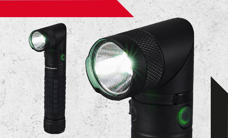 Vers TOOLCRAFT – Lampe de poche LED