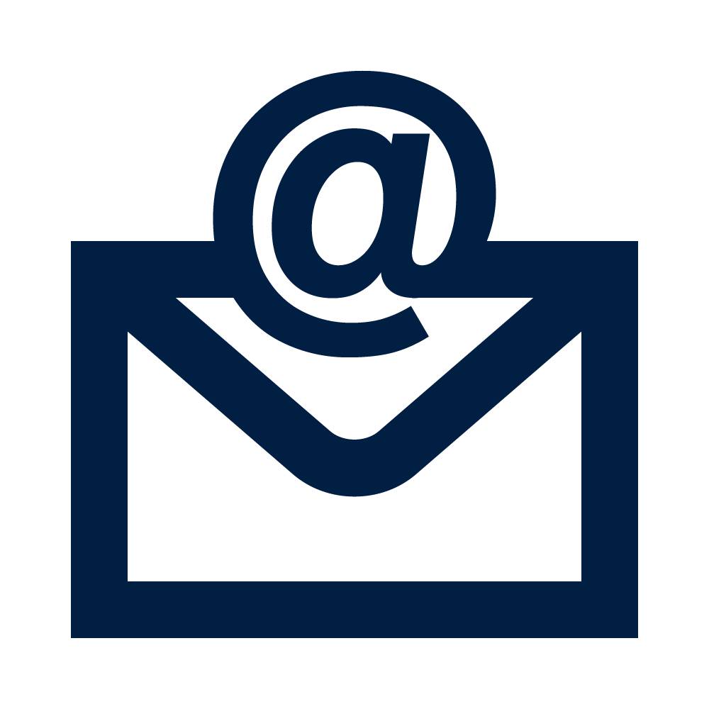 Nieuwsbrief icon voor inschrijving nieuwsbrief