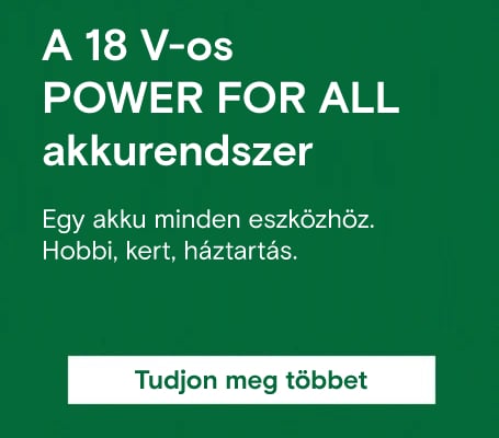 18V-os akkurendszer