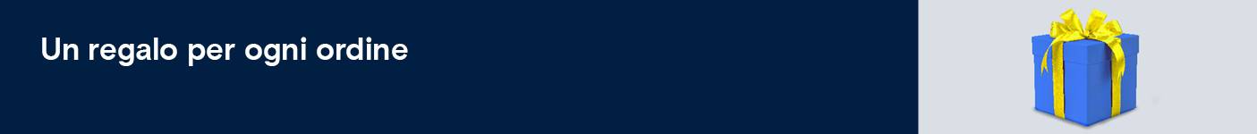 Un regalo per ogni ordine