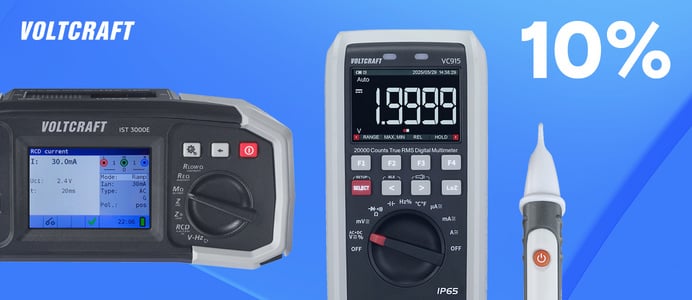 Voltcraft 10 % di sconto 