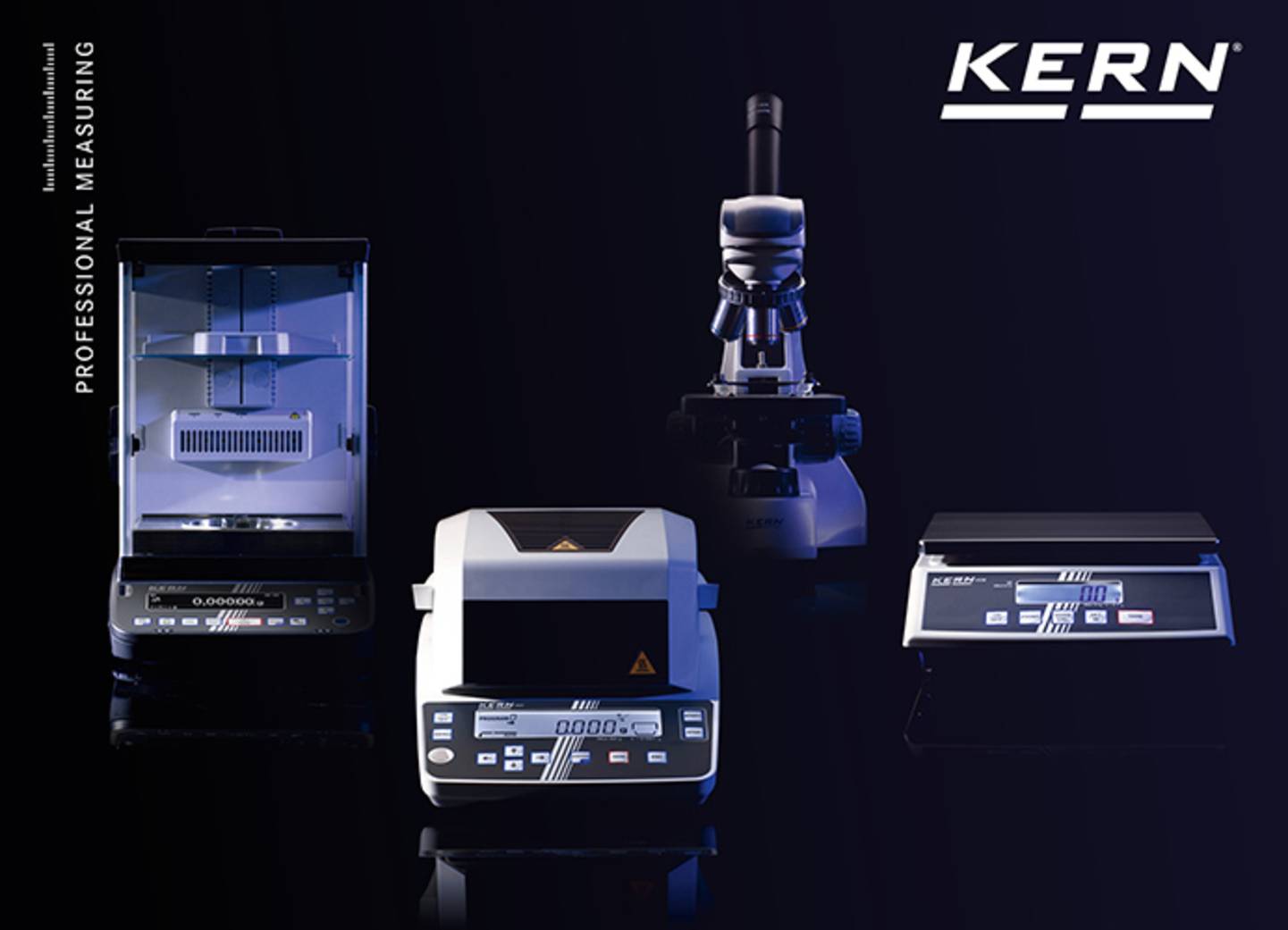 Tecnologia di pesatura e misurazione KERN & SOHN - oltre 175 anni di esperienza e know-how.