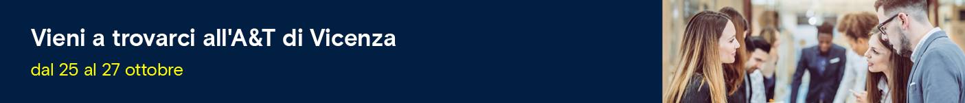 Visitate il nostro stand all'A&T di Torino
