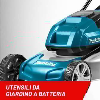 Utensili da giardino a batteria