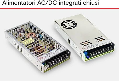 Alimentatori AC/DC integrati chiusi