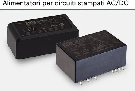 Alientatori per circuiti stampati AC/DC