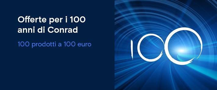 Offerte per i 100 anni di Conrad