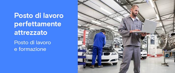 Postazione di lavoro perfettamente attrezzata