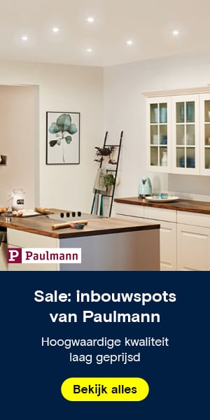 Sale: inbouwspots van Paulmann