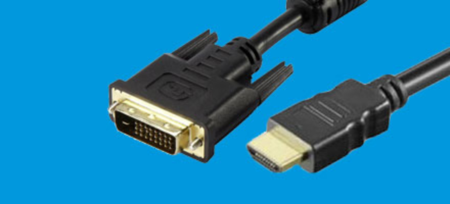 Monitor- en HDMI kabels