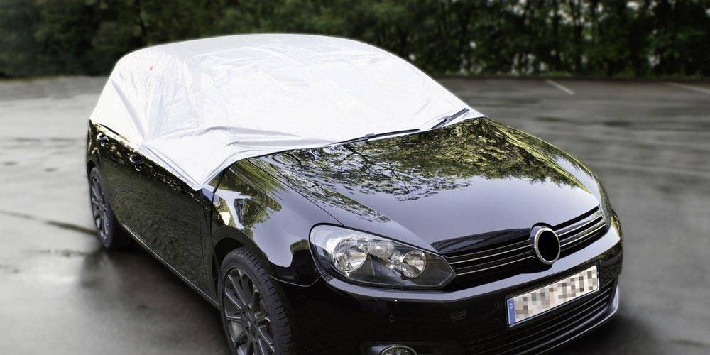 Bang om te sterven huren Intrekking Uw auto altijd ijs- en sneeuwvrij met een autohoes | Conrad Electronic