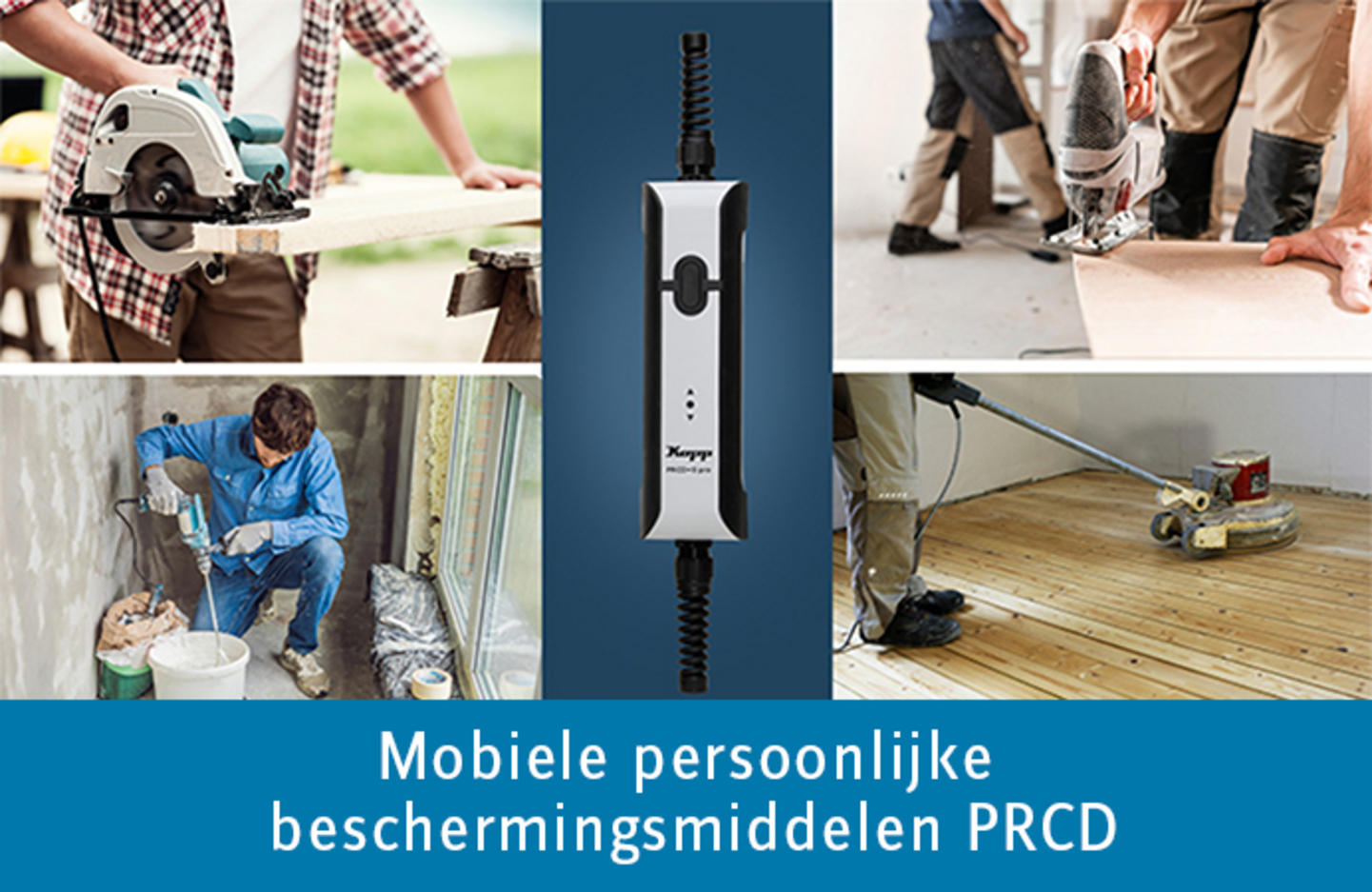 Mobiele persoonlijke beschermingsmiddelen PRCD