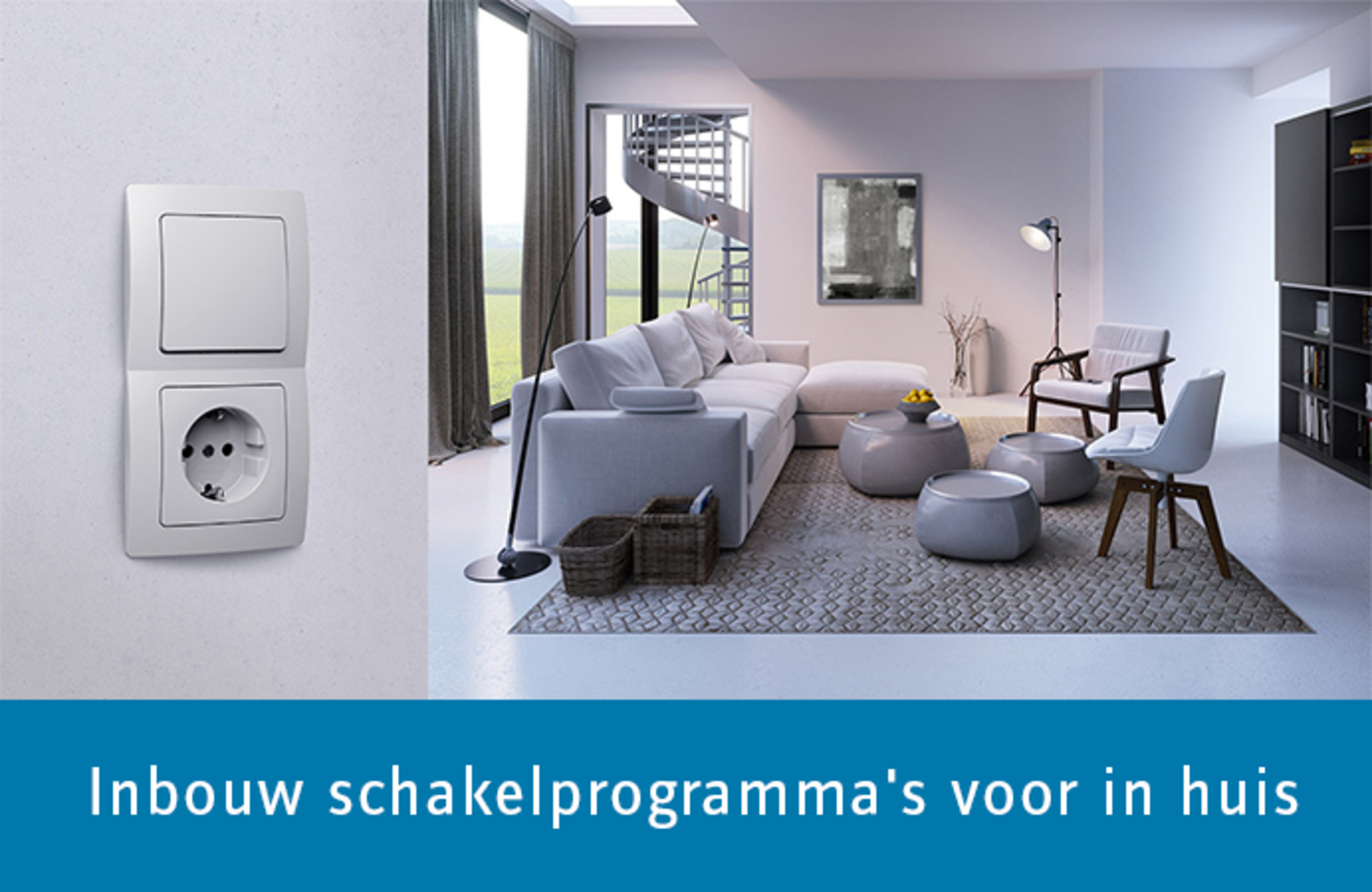 Inbouw schakelprogramma's voor in huis