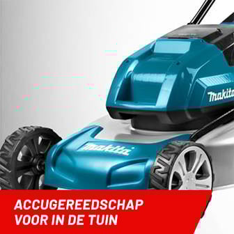 Accugereedschap voor in de tuin