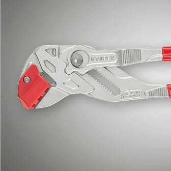Zdjęcie przedstawia specjalną parę szczypiec firmy Knipex