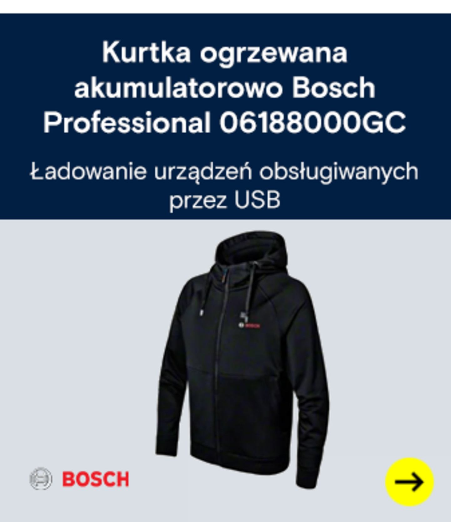 Kurtka podgrzewana Bosch Professional 06188000GC