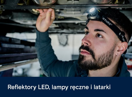 Reflektory LED, lampy ręczne i latarki 