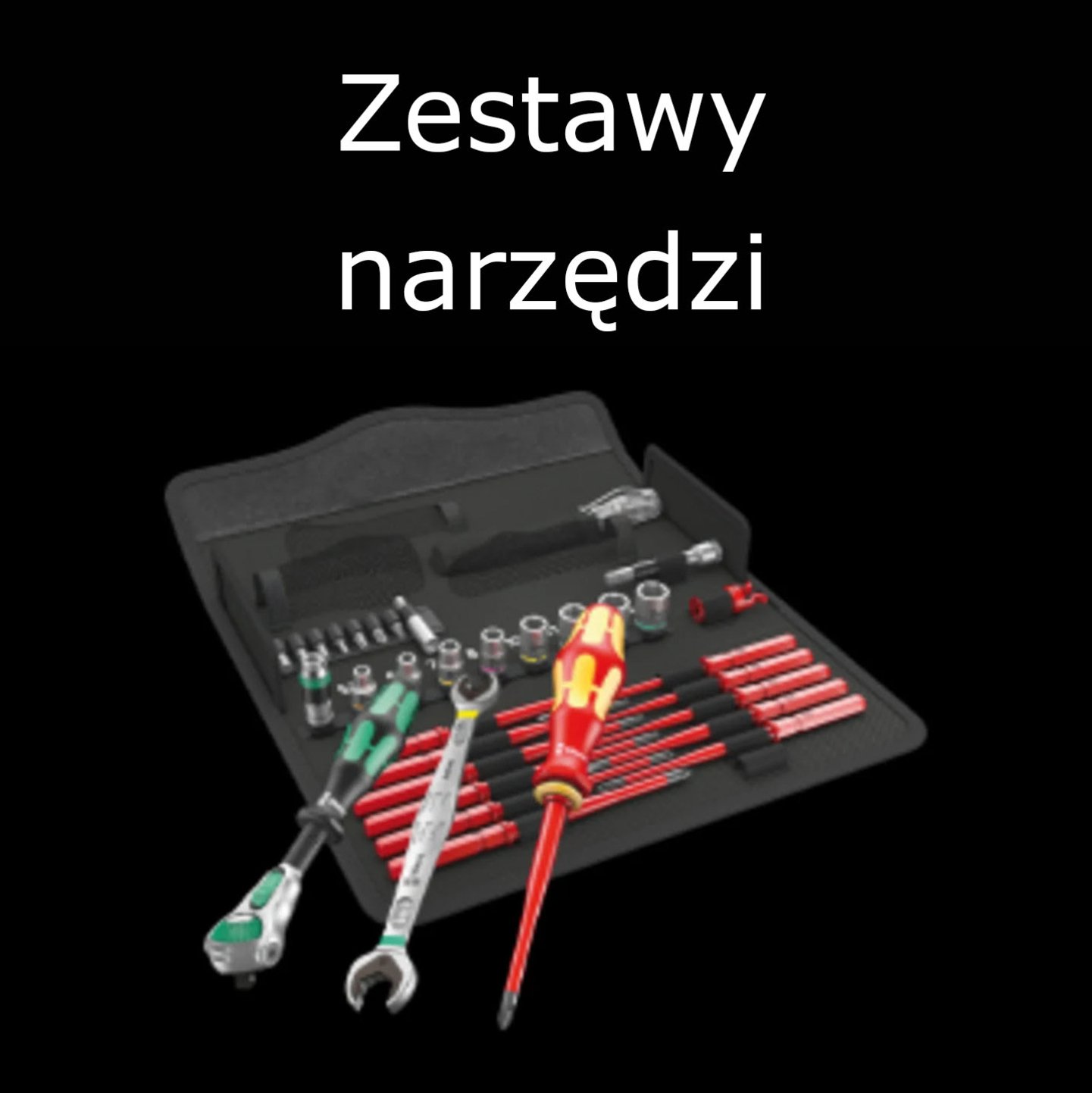 Zestaw narzędzi do prac konserwacyjnych Wera KK W 1